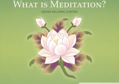 What is meditation paperback cover